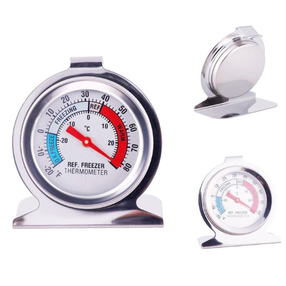 Lanfy Termometer Kulkas Mini Akurasi Tinggi Alat Dapur Detector Monitor Kulkas Sensor Suhu