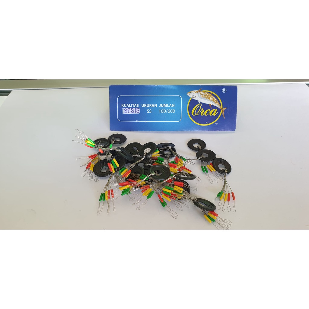 Stopper Pancing Merk Orca Berbagai Jenis Dan Ukuran