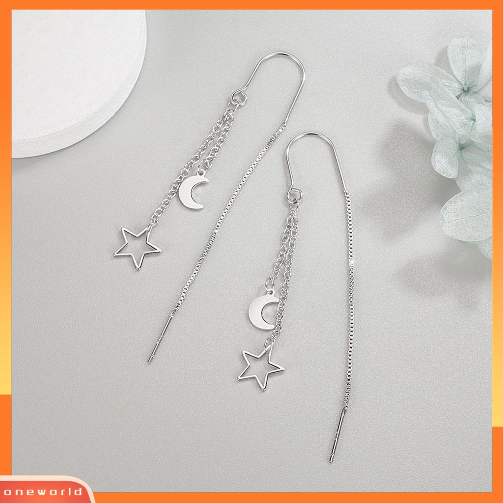 [WOD] 1pasang Anting Kait Gaya Etnik Geometris Buatan Tangan Liontin Temperamen Dekorasi Aksesori Dreamcatcher Vintage Boho Buatan Bulu Rumbai Anting Aksesoris Kostum