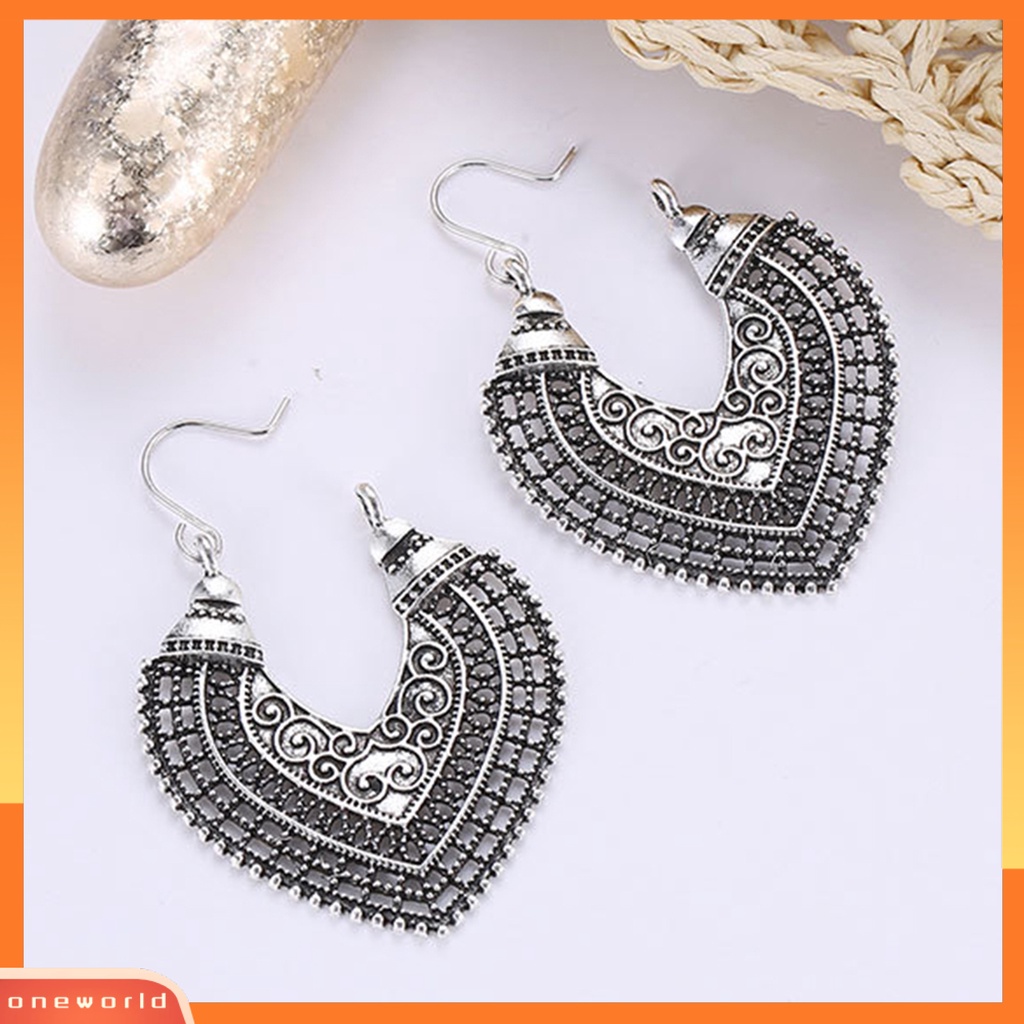 [WOD] Anting Wanita Bohemian Alloy Wanita Bohemian Liontin Telinga