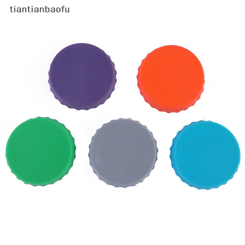[tiantianbaofu] Soda Lid Multiwarna Pelindung Kaleng Minuman Silicone Can Cover Anti Bocor Cap Butik