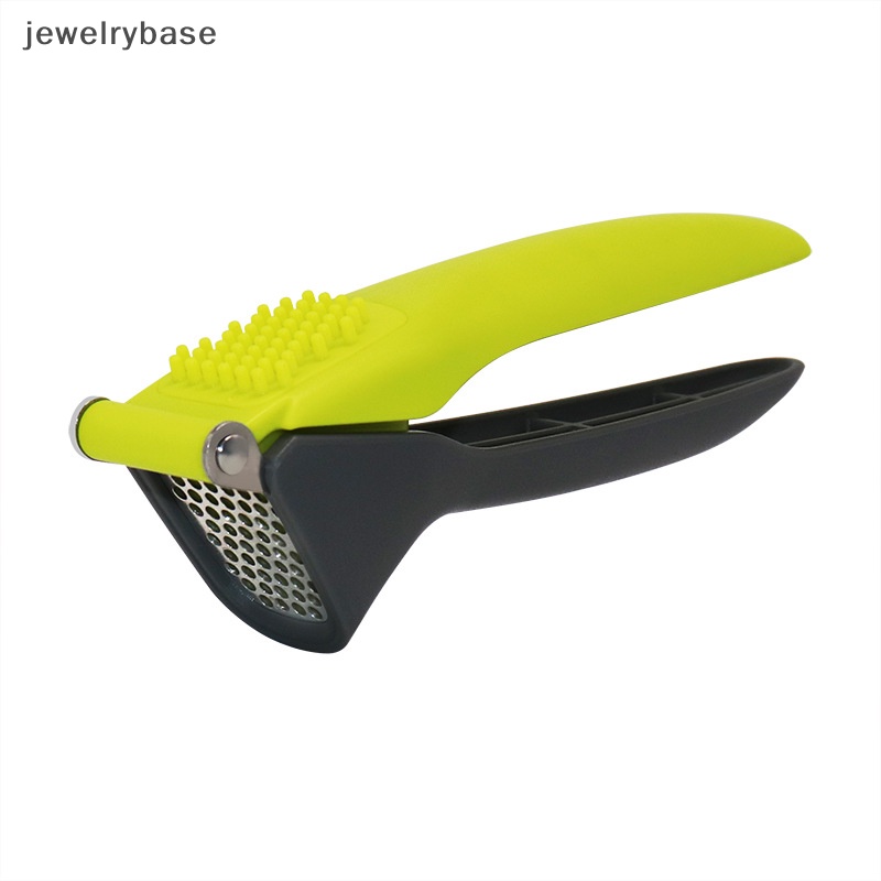 [jewelrybase] Stainless Steel Garlic Press Penghancur Handheld Jahe Garlic Mincer Butik