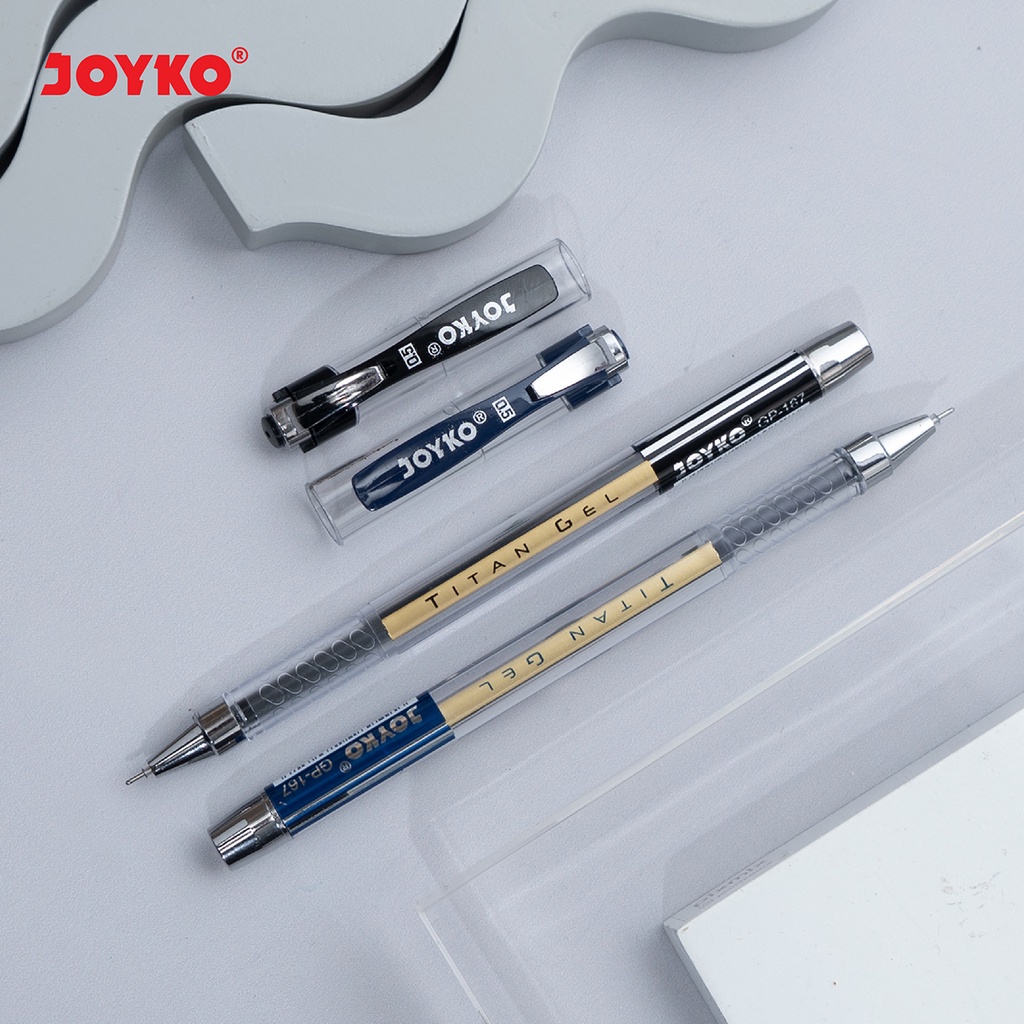 IDOLAKU Pulpen Joyko GP 167 Hitam Satuan