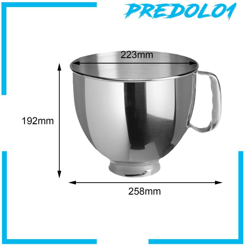 [Predolo1] Mangkok Stainless Steel Kocokan Tepung Dapur Mixing Bowl Untuk Cookies Kue Pastry