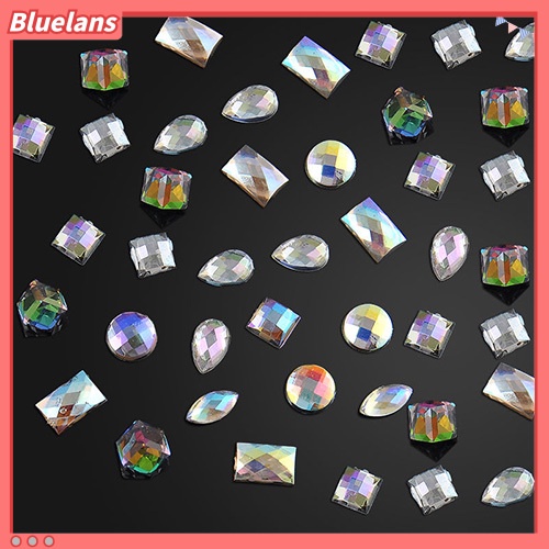 [BLM] 36pcs/roda 3D Colorful Nail Art Rhinestones Glitters Tip Dekorasi Manicure