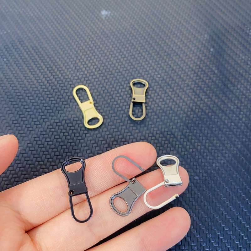 Diy Kerajinan Jahit Zipper Slider Puller/ Pengganti Gesper Rusak Travel Bag Koper Zipper Head/ Instant Zipper Repair Kit