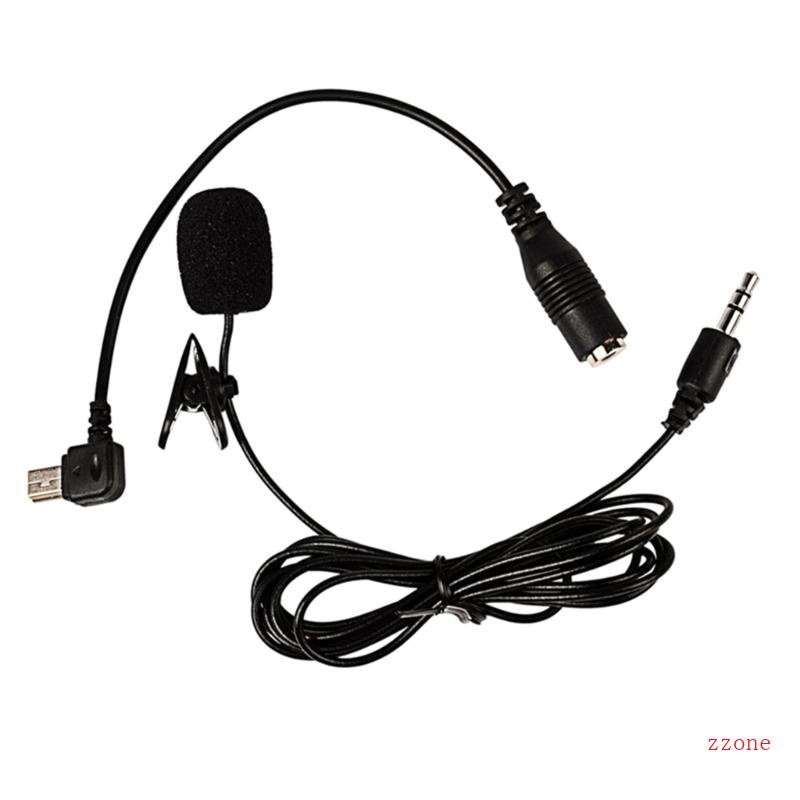 Zzz Omnidirectional Lavalier Lapel Microphone Untuk Hero3 3+ 4aksesoris Kamera