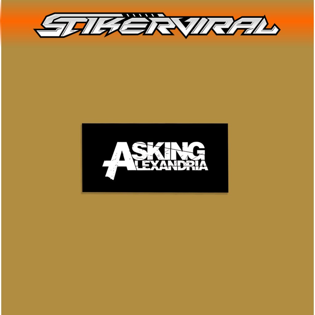

STIKER GRAFTAC - Logo Asking Alexandria - STIKER AESTHETIC LAPTOP, AKSESORIS HP, ANTI AIR, MOTIF,HELM