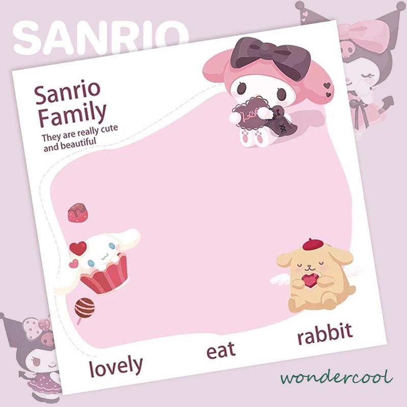 Sticky Note Buku catatan buku catatan siswa yang dapat disobek catatan tempel dekoratif-Won