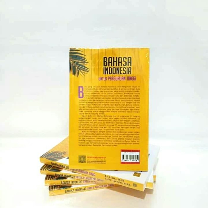 BAHASA INDONESIA UNTUK PERGURUAN TINGGI