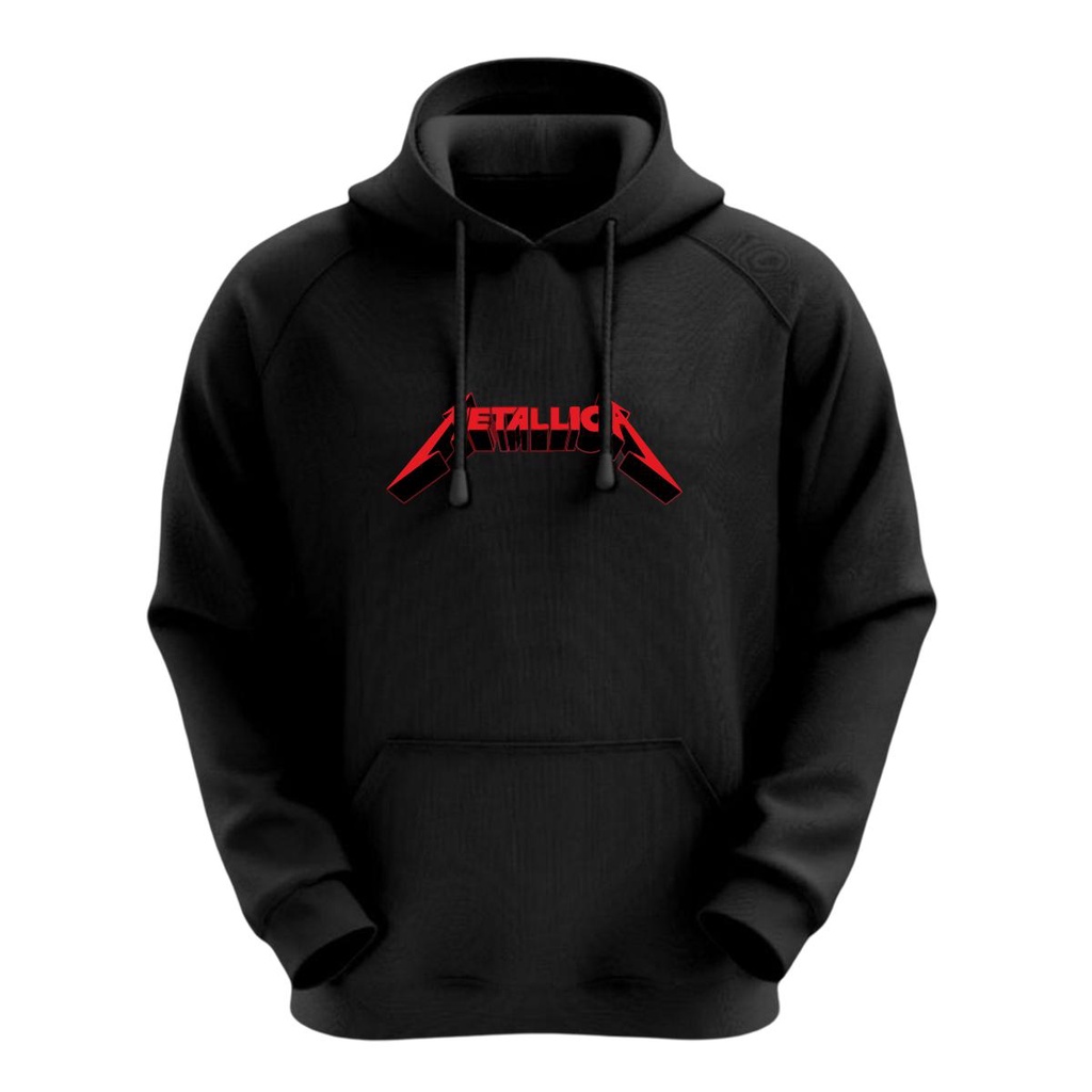 Hoodie Cowok Metalica The Angel eyes Hoodie Pria L-XXL