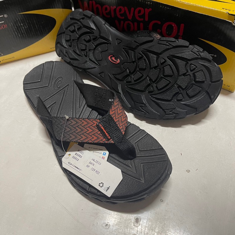 DISKON SANDAL PRIA KEKINIAN CONNEC VALDESS SQUAD PILATUS VEGAS 100% NEW