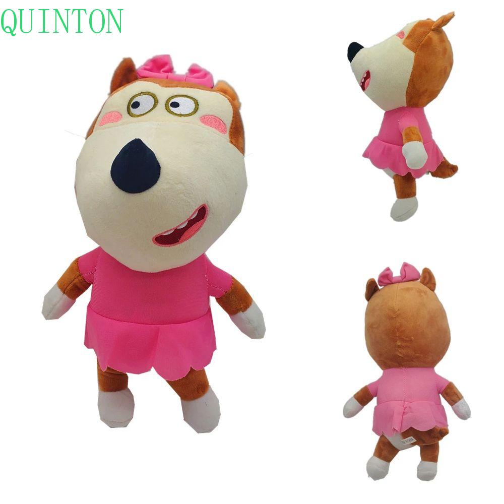 Quinton Wolfoo Family Cute Kawaii Mainan Lembut Mainan Anak Kartun Boneka Plush Boneka Anime