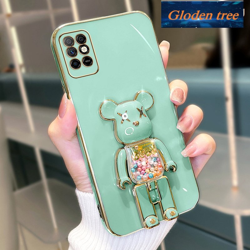 Toserbaloden pohon mustofaasing infinix note 8i Casing ponsel kampasoftcase kampaslectroplated silikon shockproof kampasrotector suketmooth intiprote anti pecah intippe intipover desain baru