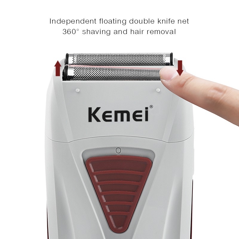 KEMEI KM-3382 - Reciprocating Electric Shaver Alat Cukur Kumis Jenggot