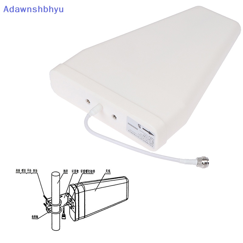 Adhyu Cellular Amplifier Log Antena Periodik 8-9DB High Gains N Female 800-2500MHz ID