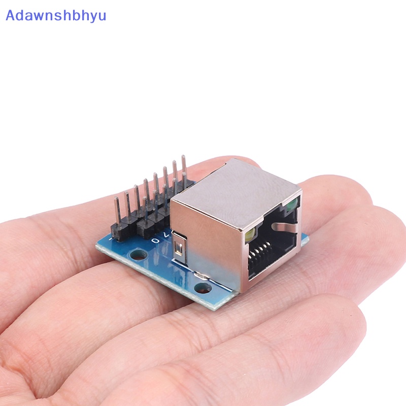 Adhyu RJ45 Network Port Adapter Kepala Kristal Female Socket Circuit Board Dengan ID Lampu