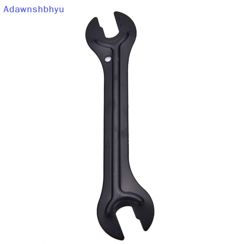 Adhyu 13 /15mm+14 /16mm Cycle Bike Bicycle Steel Bike Cycle Head Open End As Hub Cone Wrench Spanner Alat Perbaikan Sepeda ID