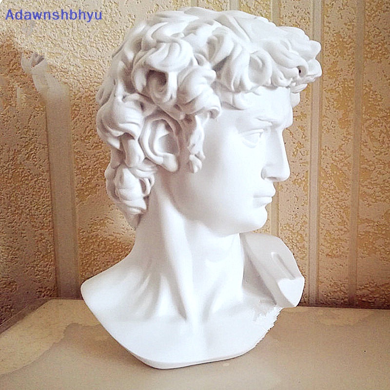 Potret Adhyu Bust Patung Gypsum Mini Dekorasi Rumah Resin Art&amp;Craft Sketch ID