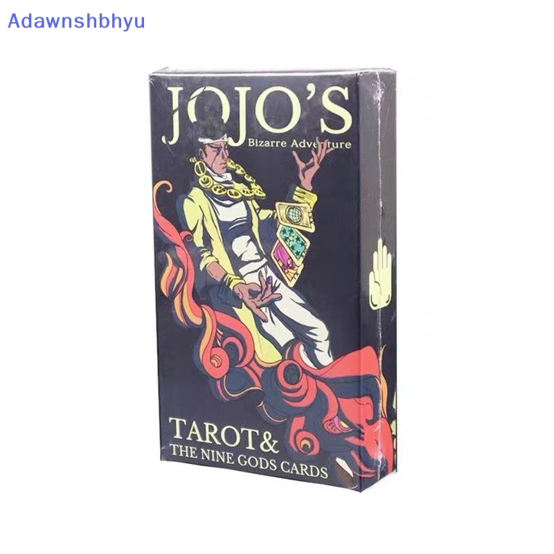 Kartu Tarot Adhyu Jojo Deck JOJO's Bizarre Adventure Journey Table Game Board Game Dek Tarot Standar Tradisional Set Kartu Tarot Tahan Lama Untuk Pemula Sampai Mahir Masuk Keluarga