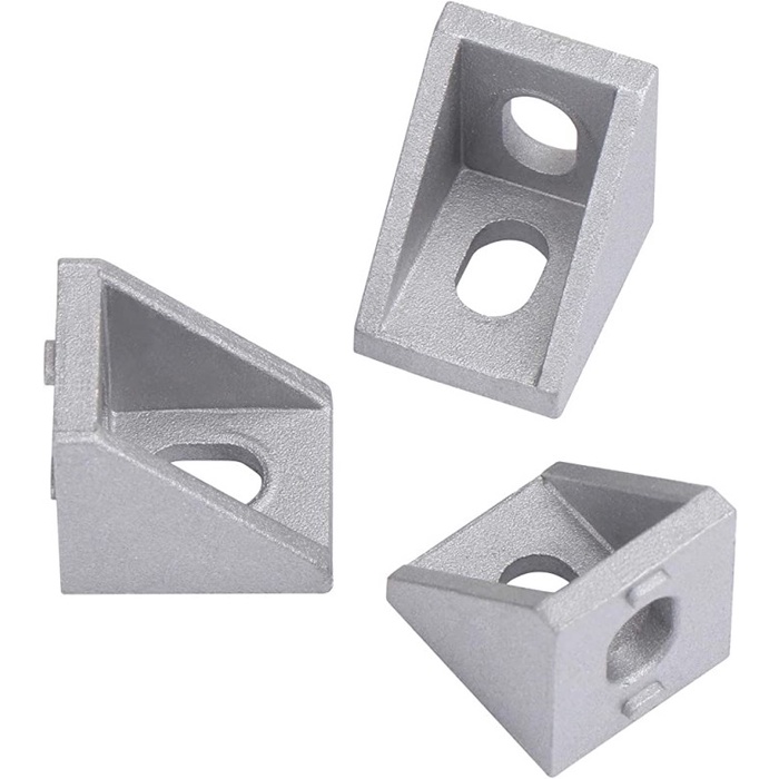 Aluminum Corner Bracket 20x20x17mm L Shape Angle for 2020 Profile