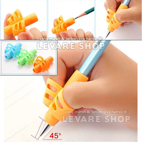

Alat Bantu Belajar Tulis Menulis Anak Pegang Pensil - Pencil Grip - A
