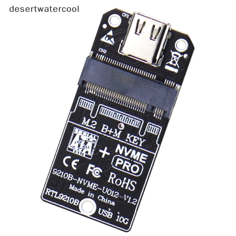 Deid M2 SSD Adapter NVMe Enclosure Untuk M.2 Ke USB 3.1 Untuk Case Untuk M2 SSD 2230 /2242 /2260 /2280 SSD Martijn