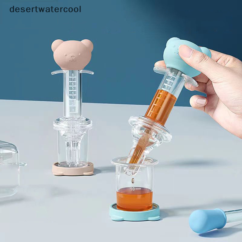 Deid Kartun Beruang Baby Newborn Obat Tetes Pencet Jus Buah Pipet Dispenser Dot Aksesoris Bayi Martijn