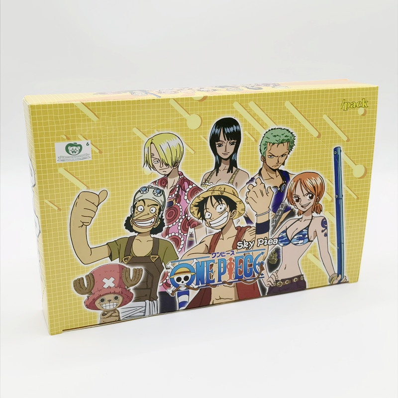 180pcs /Box Kartu Anime One Piece Luffy Nami Robin Zoro Pattern English Card Game Collections Mainan Untuk Penggemar Anak-Anak