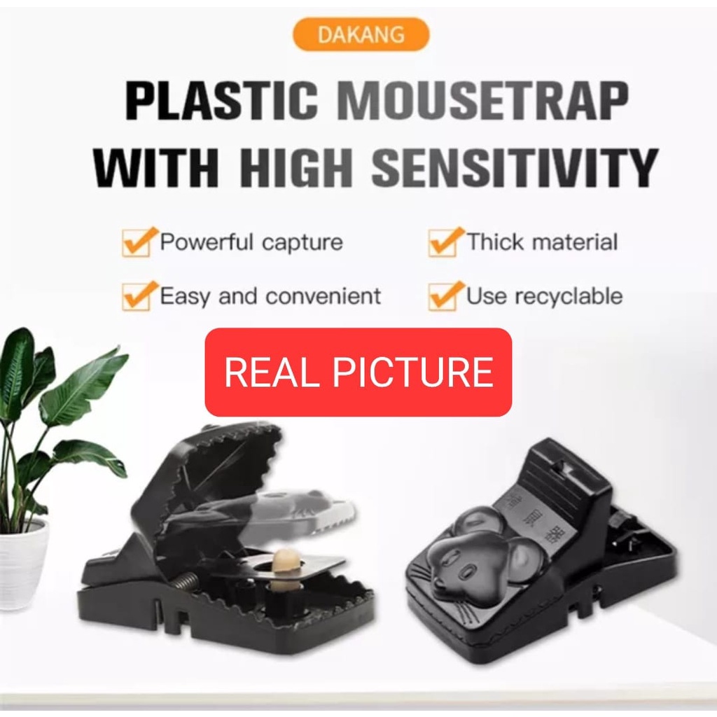 Perangkap tikus double spring high quality mouse trap mice trap reuseable pest control PEST05