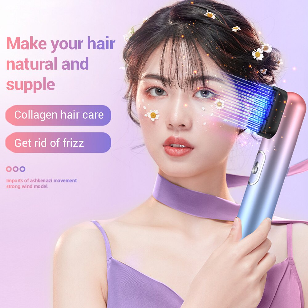 Hair Dryer and Styler Hot Air Brush Sisir Pengering Rambut 3 in 1