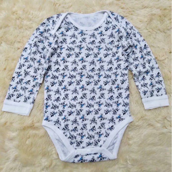 BAJU JUMPER SLEEPSUIT BODYSUIT UNIQLO BABY KIDS ANAK BAYI COWOK LAKI-LAKI CEWEK PEREMPUAN MICKEY MOU