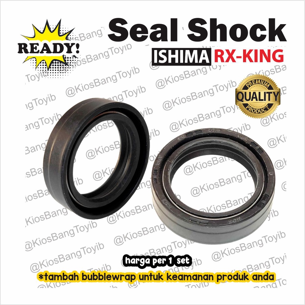 Seal Sil Shock Skok Depan Set Isi 2 Yamaha RX King RXK (Ishima)