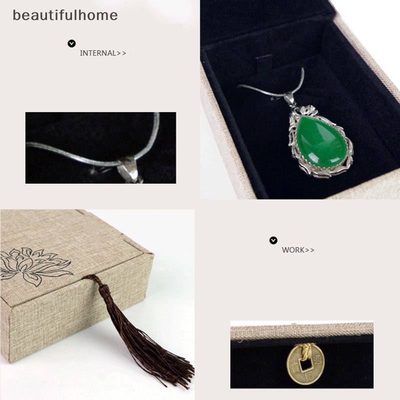 {beautifulhome} Kotak Hadiah Penyimpanan Organizer Perhiasan Kalung Anting Cincin Box Jewellry Packaging.