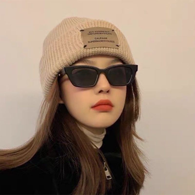 Ahellogirl Ins Kacamata Jennie Korea Square Frame Kacamata Hip Hop Kacamata Retro Kepribadian Street Shooting Sunglasses