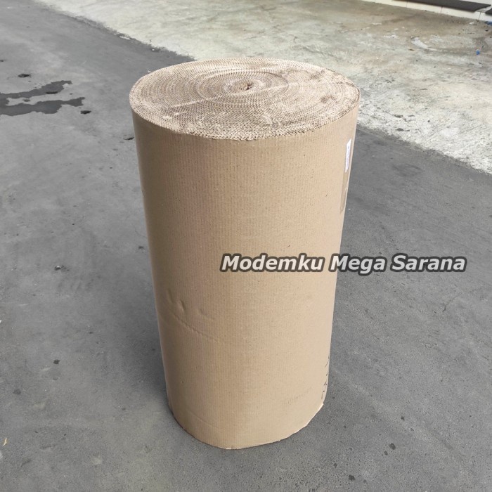 Lebar 100 cm - Kardus Karton Single Face Roll Gulungan Sleman Jogja