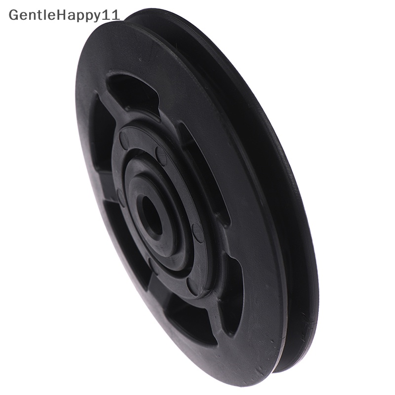 Gentlehappy 95mm Black Bearing Pulley Wheel Kabel Peralatan Gym Part Wearproof id