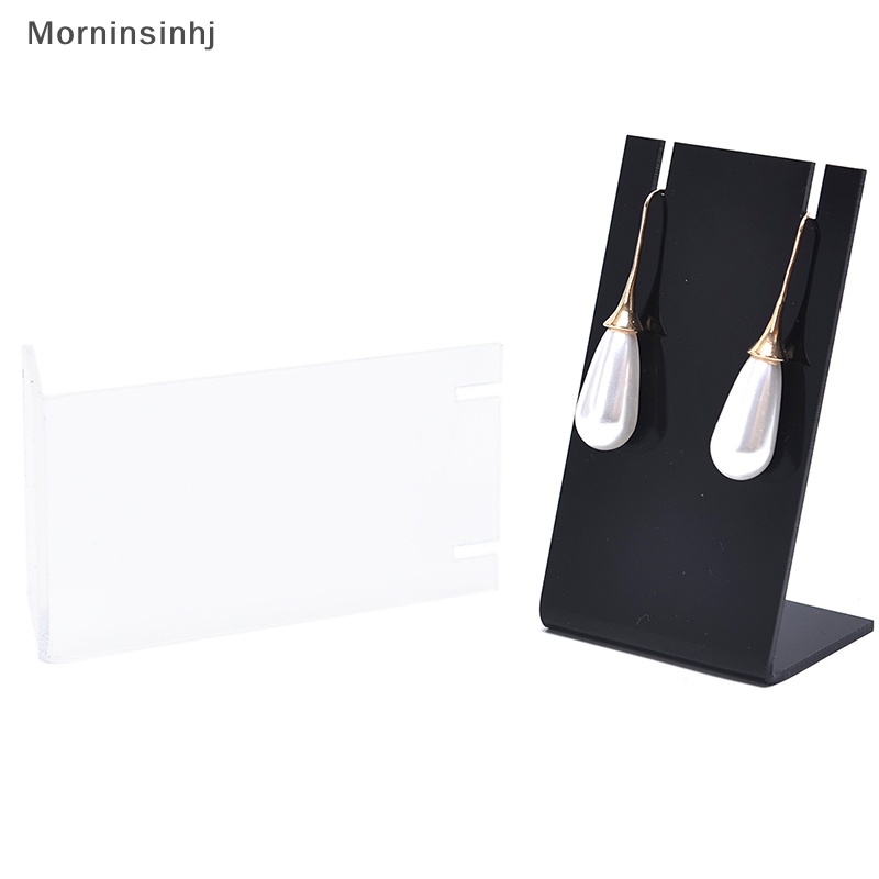 Mornin Perhiasan Anting Ear Studs Organizer Stand Holder Show Display Rak Mini Showcase id