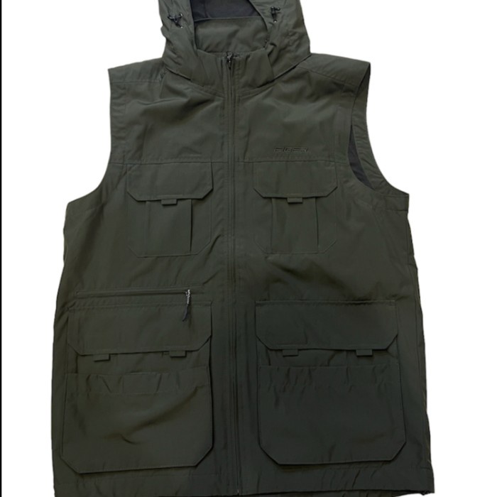 Rompi Motor Eiger X-Speeding Vest Original - Rompi Windblock - Olive, S