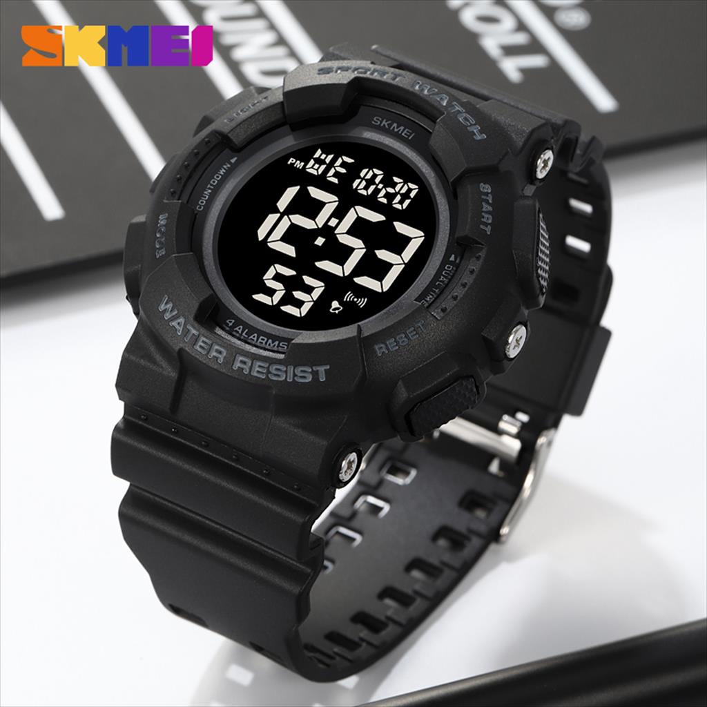 Jam Tangan Sport Digital Pria SKMEI 2081 Anti Air Original