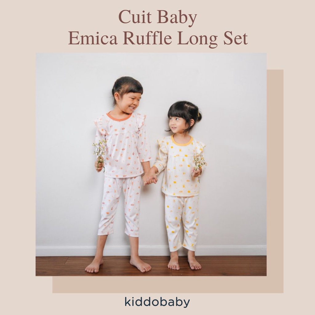 Cuit Baby Emica Ruffle Long Set | Bayu Anak