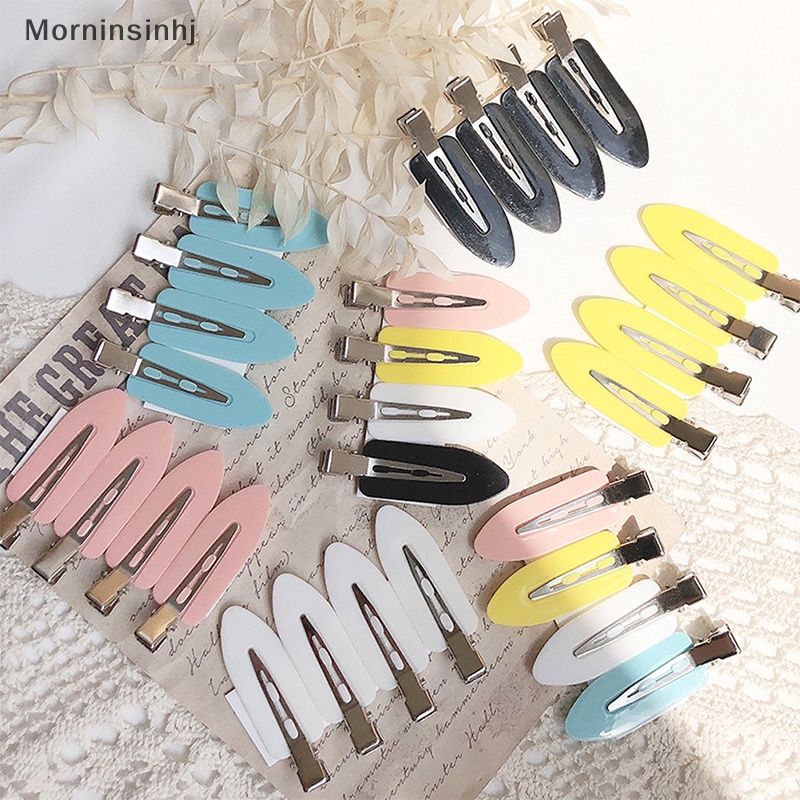 Mornin 4Pcs Jepit Rambut Seamless Lucu Untuk Wanita Metal Aksesoris Rambut Bayi Hairpin Clip id