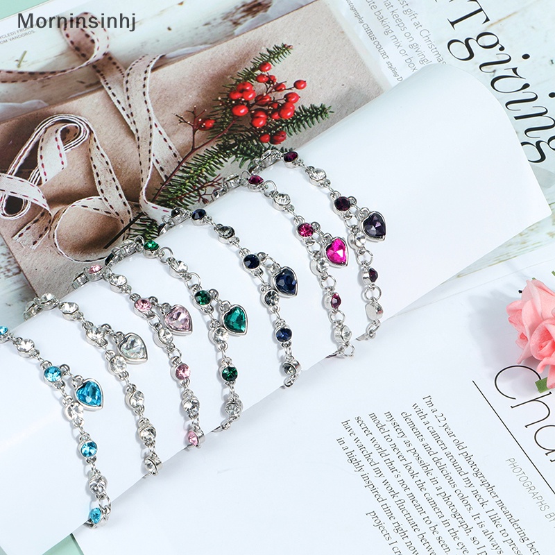 Mornin Exquisite Weight Loss Bracelet Gelang Kristal Terapi Magnet Membakar Lemak id