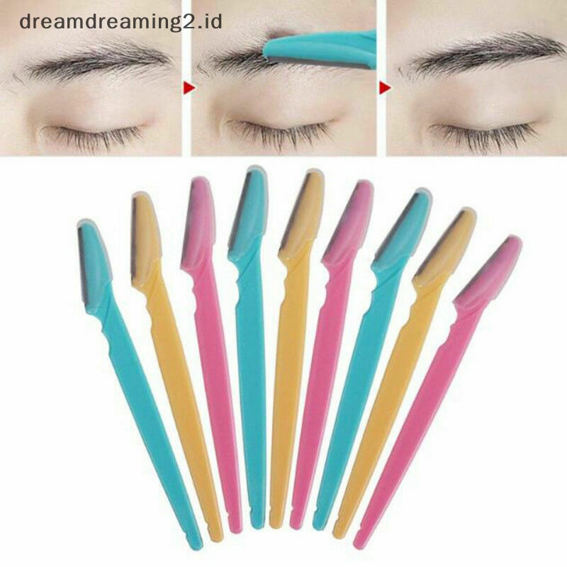 (drea) Alat Cukur Alis Wajah Trimmer Shaper Shaver Blade Hair Remover Tools //
