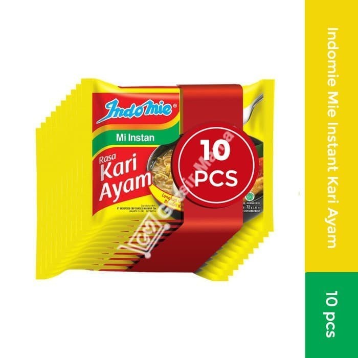 

Indomie Mie Instant Kari Ayam - 10Pcs