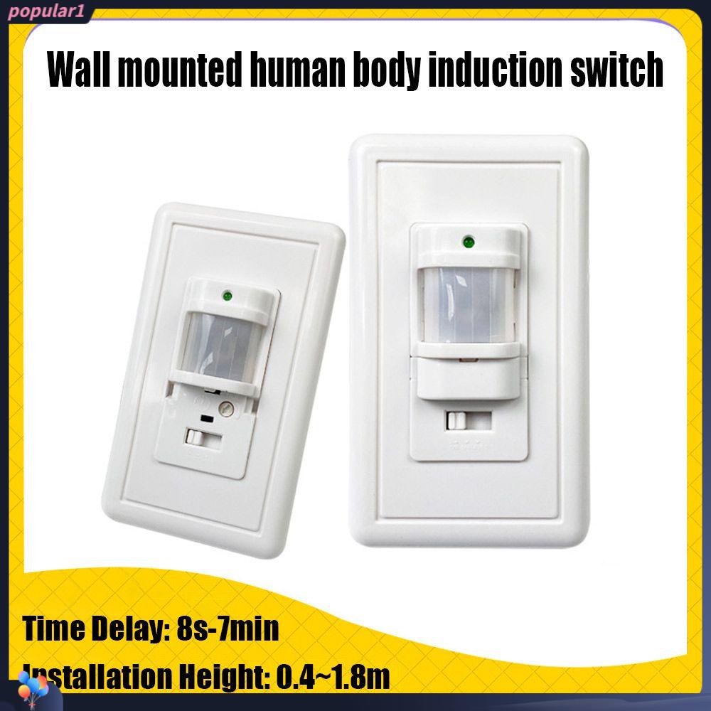 POPULAR Saklar Sensor Infrared Saklar Cahaya As Putih Adjustable