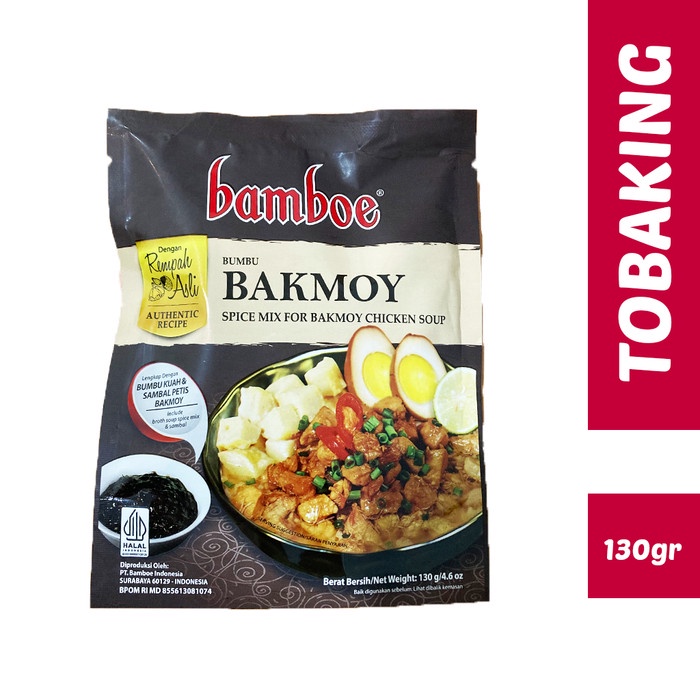 

Bamboe Bakmoy 130gr Bamboe Premium Bumbu Instan