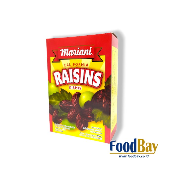 MARIANI Raisins Kismis Hitam California USA 250 Gr