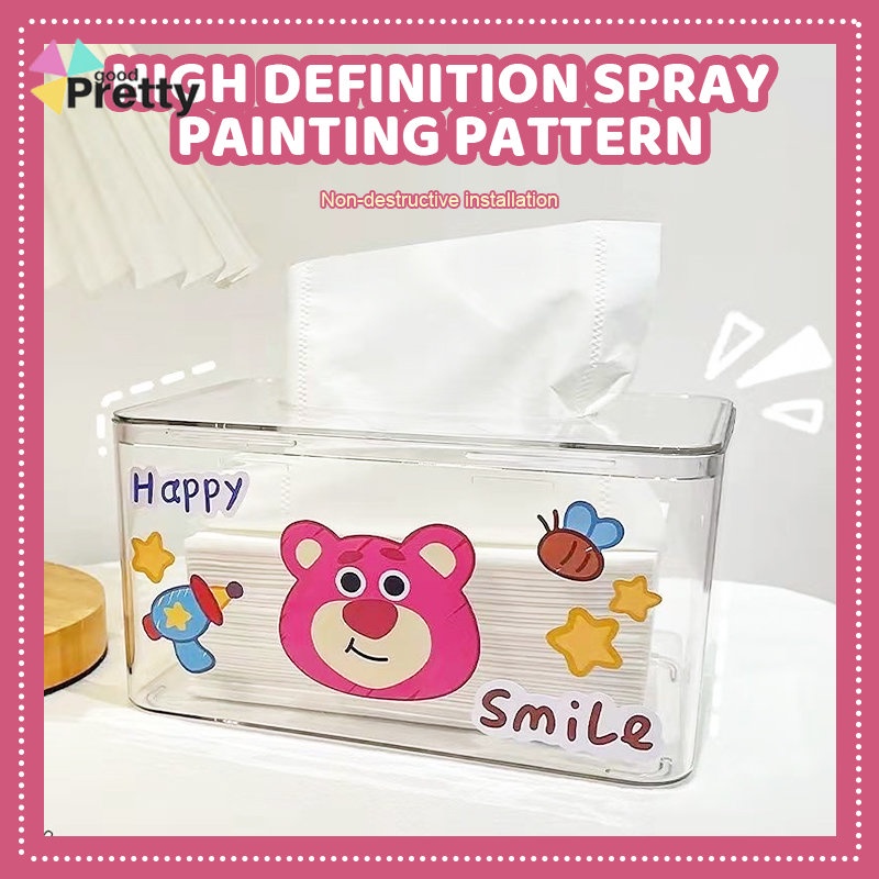 Stiker Kartun,Winnie the Pooh Toy Story,Stiker Tahan Air PVC Bening Untuk Ponsel Dan Tablet