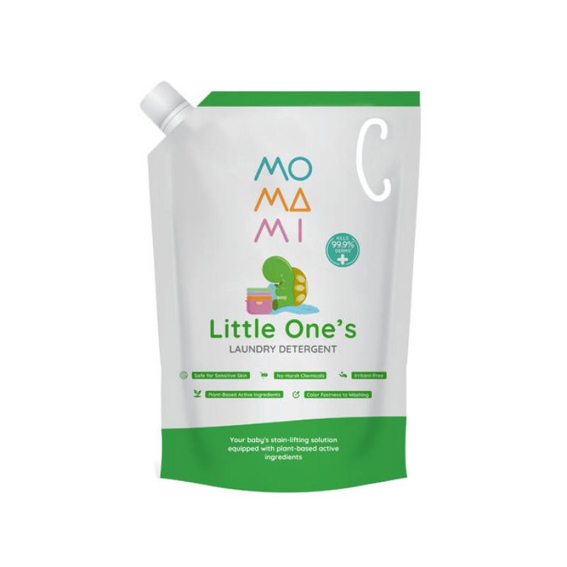 Momami Little One Laundry Detergent Deterjen Cair Bayi 900 ml - 2 PACK
